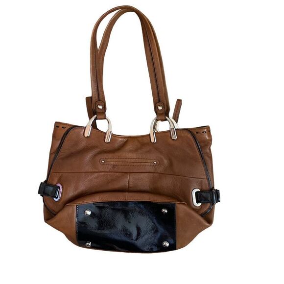 B Markowsky Brown Leather Handbag - Picture 5 of 8